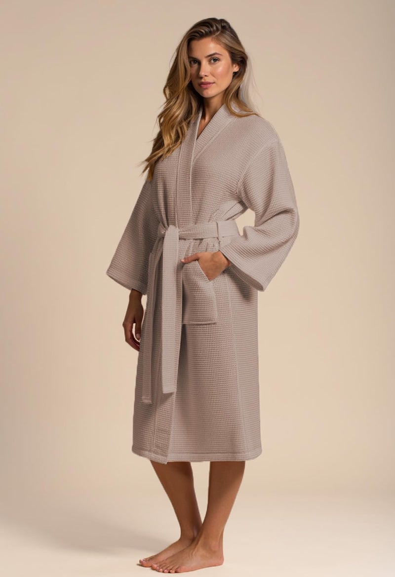 Turquaz Robes For Women Lightweight Unisex Waffle Kimono Bathrobe Mothers day Gifts - Image 3